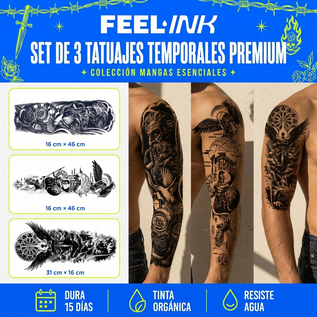 Set Mangas Esenciales Premium