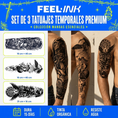 Set Mangas Esenciales Premium