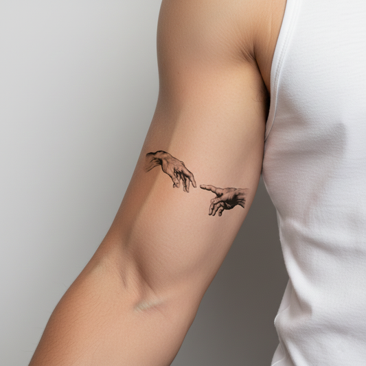 Tatuaje  La creación de Adán