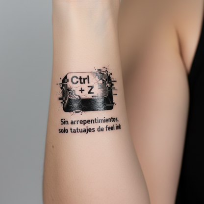 Tatuaje Sin arrepentimientos