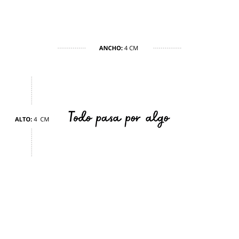 Todo pasa por algo