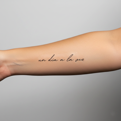 Tatuaje  Un día a la vez