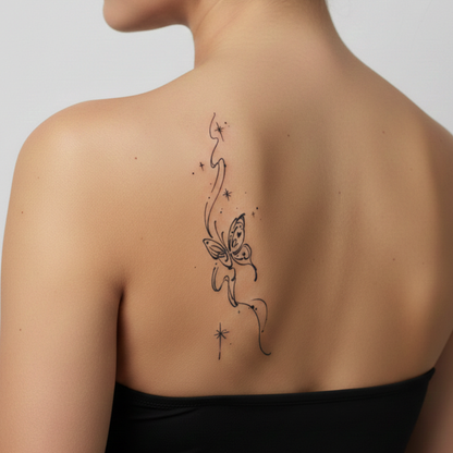 Tatuaje Viaje de mariposas